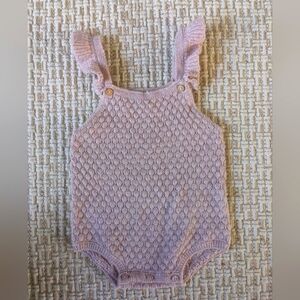 Zara Baby Girl knit Onesie